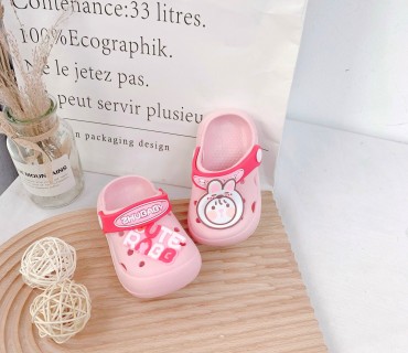 SA - Sục Crocs Thỏ Cutebabe hồng