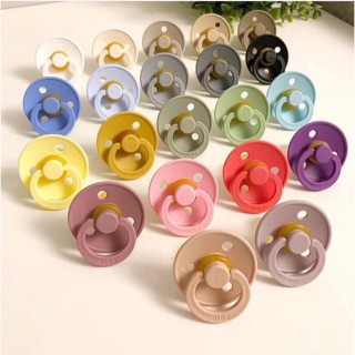 Ti Giả Cao Cấp BIBS Đan Mạch Cho Bé Kèm Nắp Trứng hoặc Hộp đựng ti giả thumb