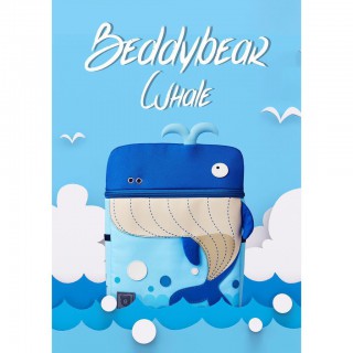 Beddy Bear - Balo học sinh Cá voi xanh dương thumb