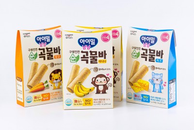 Bánh quế cuộn ngũ cốc ILDONG Ayimeal Yumyum - 12M+