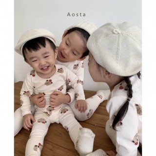 Aosta - Bộ ngủ Gấu táo KBB thumb