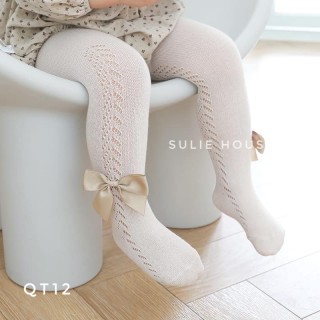 SL - Quần tất ren đính nơ - QT12 thumb