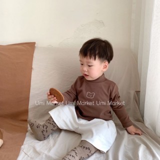 THBB - ÁO GIỮ NHIỆT DÀI TAY CHO BÉ TRAI VÀ BÉ GÁI CHẤT COTTON MỀM - EMBES thumb