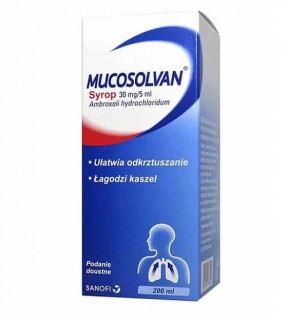 Siro ho long đờm đàm Mucosolvan Balan, 100ml - 12M+