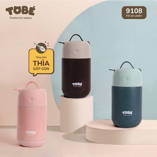 Tobe - Bình ủ cháo kèm thìa giữ ấm nóng dung tích 900ml - 9108