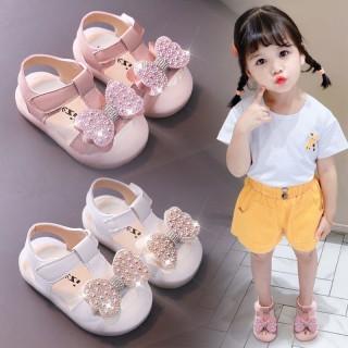 SL - Sandal nơ đính đá thumb