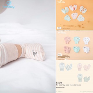 BUBABY - SET BAO TAY BAO CHÂN BAMBUS thumb