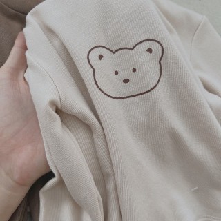 THBB - ÁO GIỮ NHIỆT DÀI TAY CHO BÉ TRAI VÀ BÉ GÁI CHẤT COTTON MỀM - EMBES thumb