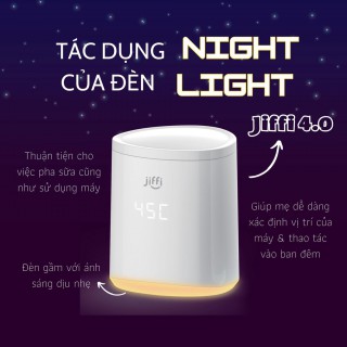 Máy hâm và đun nước pha sữa mini cầm tay JIFFI 4.0 New thumb
