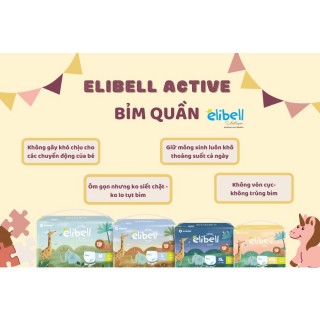 Bỉm ELIBELL ACTIVE nhập khẩu chính hãng NGA