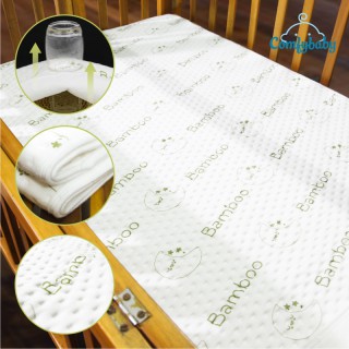 Tấm lót chống thấm thay tã cho bé 4 lớp vải sợi tre Bamboo Comfybaby thumb