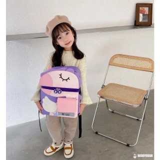 Beddy Bear - Balo học sinh Kỳ lân Tím thumb