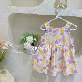 SA - Váy 3 lỗ nơ họa tiết tim, vương miện thumb