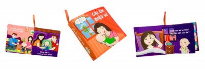 Sách vải câu chuyện- Cái ôm diệu kỳ thumb