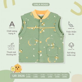 UALA ROGO - Áo Gile Nỉ UR 3926 + 3931 thumb