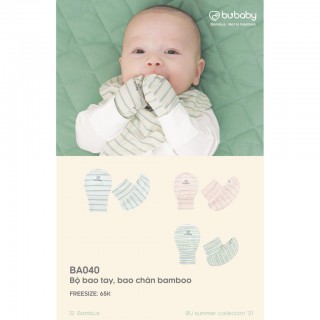 BUBABY - SET BAO TAY BAO CHÂN BAMBUS thumb