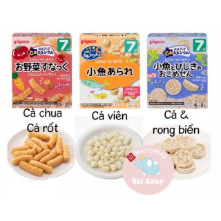 Bánh ăn dặm Pigeon bổ sung Canxi và DHA- Nhật (6M+) thumb