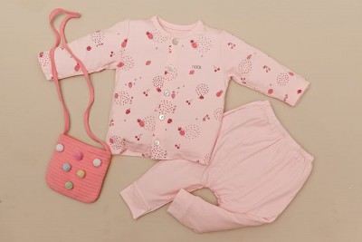 Bộ cài thẳng dài petit hồng nhạt thumb