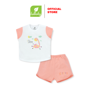 LULLABY - Bộ cộc tay cài vai BG NH303M thumb