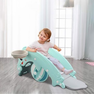 Cầu trượt bập bênh cá heo Holla 3in1 thumb