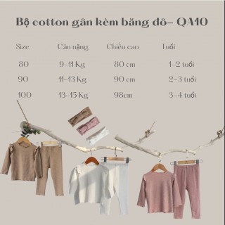 OBB - Bộ dài trơn viền kèm Turban thumb