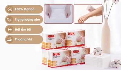 KHĂN KHÔ ĐA NĂNG NUK (80C) thumb
