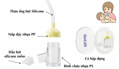 DỤNG CỤ HÚT MŨI RICHELL - 0M+ thumb