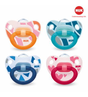 TI GIẢ NUK HAPPYDAYS SILICONE thumb