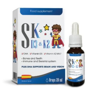 SK - VITAMIN D3K2 MK7 + DHA - 0M+