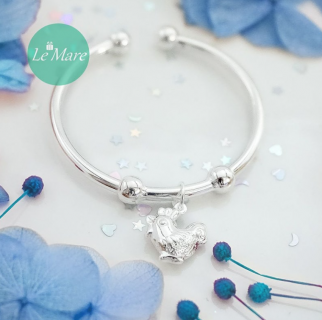 Le Mare - Vòng bạc treo con giáp SP000102 thumb