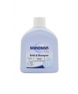 SỮA TẮM GỘI DỊU NHẸ SANOSAN CHIẾT XUẤT OLIVE HỮU CƠ - 0M+ thumb
