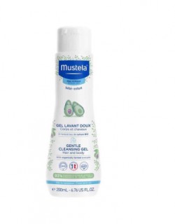 Sữa Tắm Gội MUSTELA Da Thường Pháp Gentle Cleansing Gel - 0M+ thumb