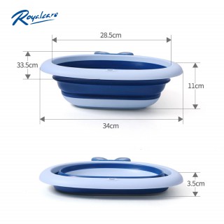 Chậu rửa mặt gấp gọn hình tai thỏ Royal Care thumb
