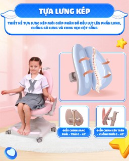 GHẾ NGỒI HỌC ĐÚNG TƯ THẾ CHILUX G19 thumb