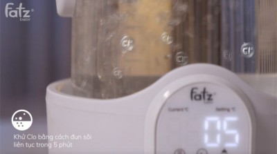 Máy đun nước và hâm nước pha sữa điện tử QUICK 8 Fatzbaby FB3525TN thumb