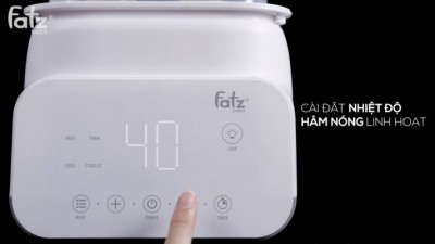 Máy hâm sữa tiệt trùng điện tử Duo 4 Fatzbaby FB3095MX thumb
