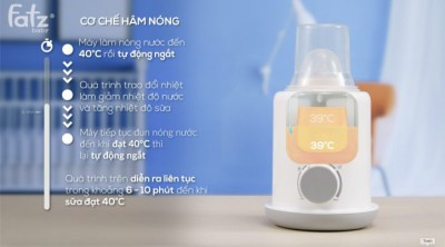 Máy hâm sữa Fatzbaby – Mono 5 – FB3225SL thumb