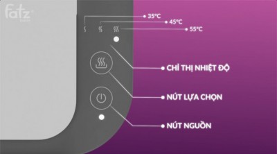 Máy ủ ấm khăn giấy ướt Fatzbaby – Warm 1 – FB7200MX thumb