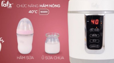 Nồi nấu đa năng có chức năng hâm sữa Fatzbaby COOK2 FB9305MH thumb