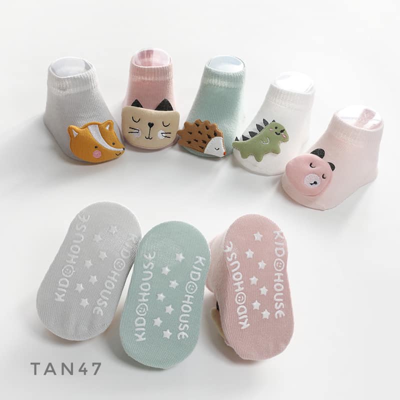 SL - Tất cổ ngắn hình con vật - TAN47