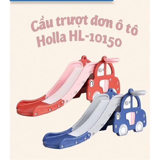 Cầu trượt Ô tô Holla Xanh HL-10150