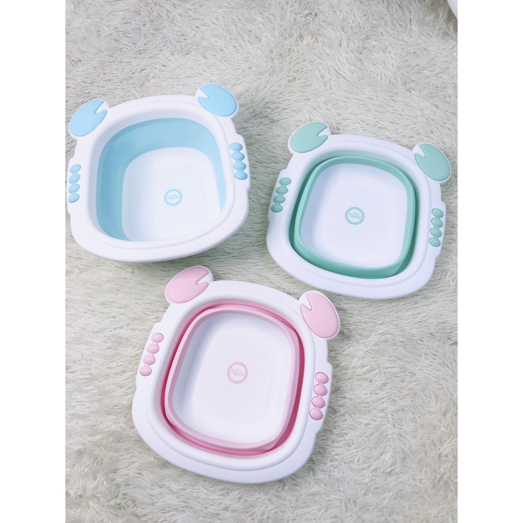 Chậu rửa mặt gấp gọn Mom Trusted