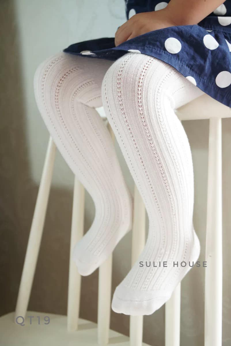 SL - Quần tất lưới trắng  - QT19