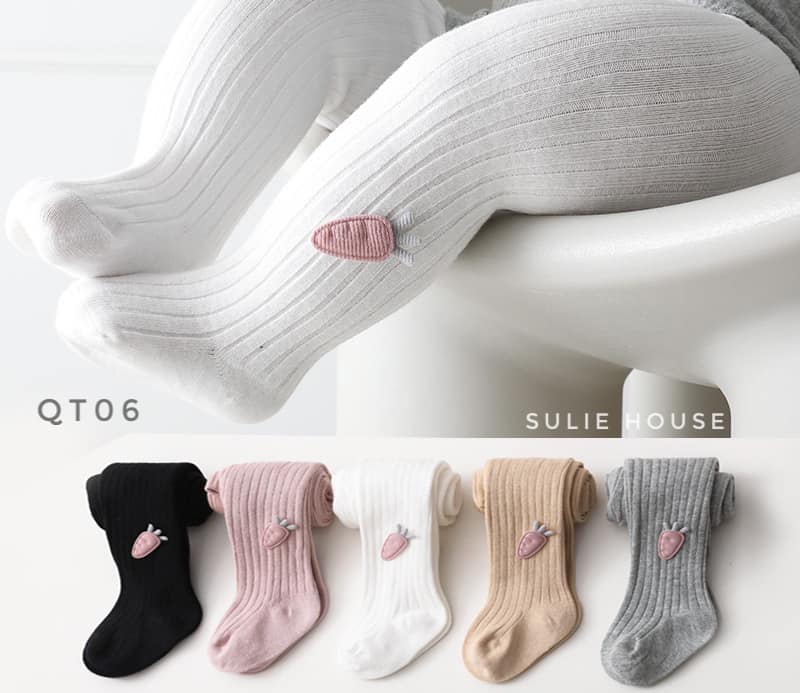 SL - Quần tất len gân cà rốt - QT06