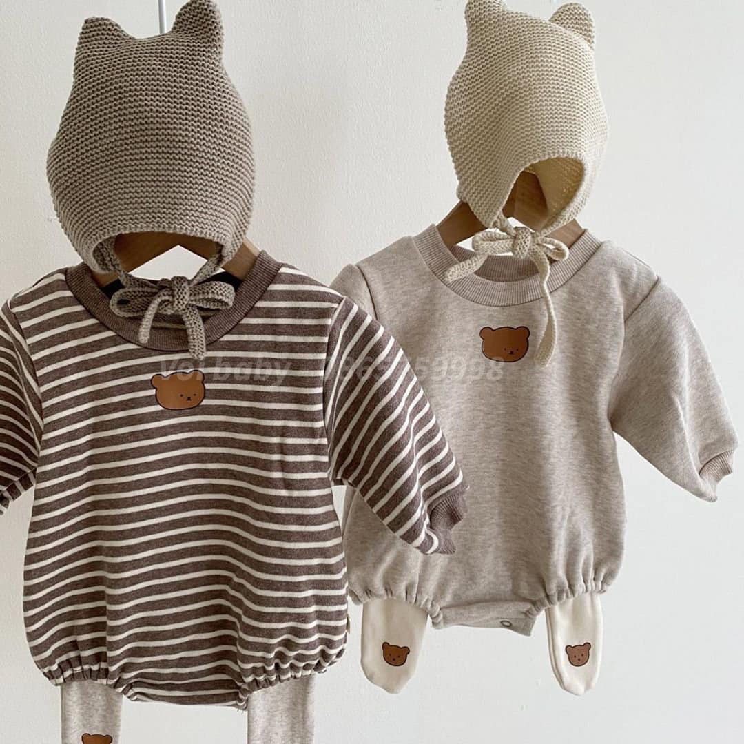 OBB - Set Body nỉ Gấu + quần Legging