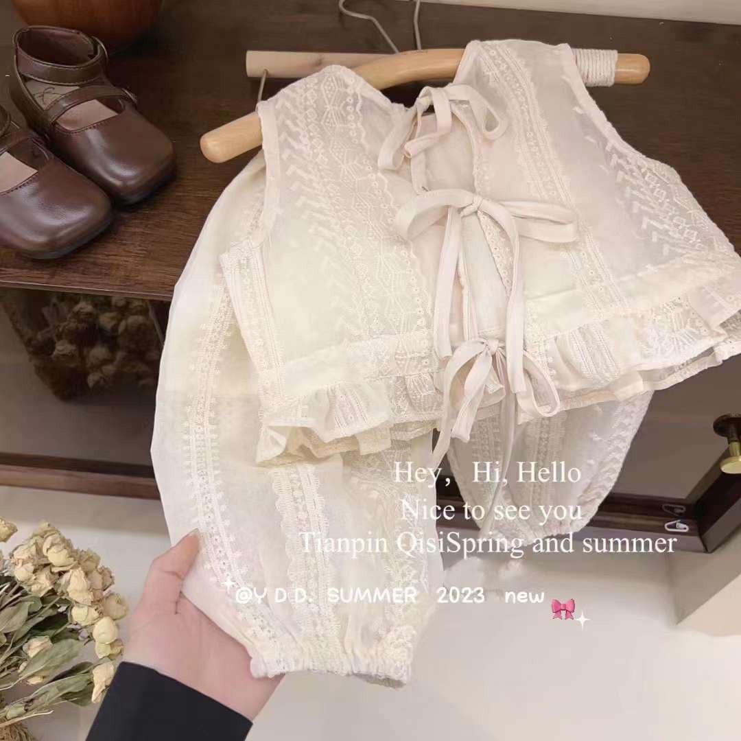 SA - Set ren thêu họa tiết