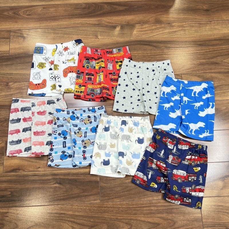 Quần Đùi Bo Zip cotton