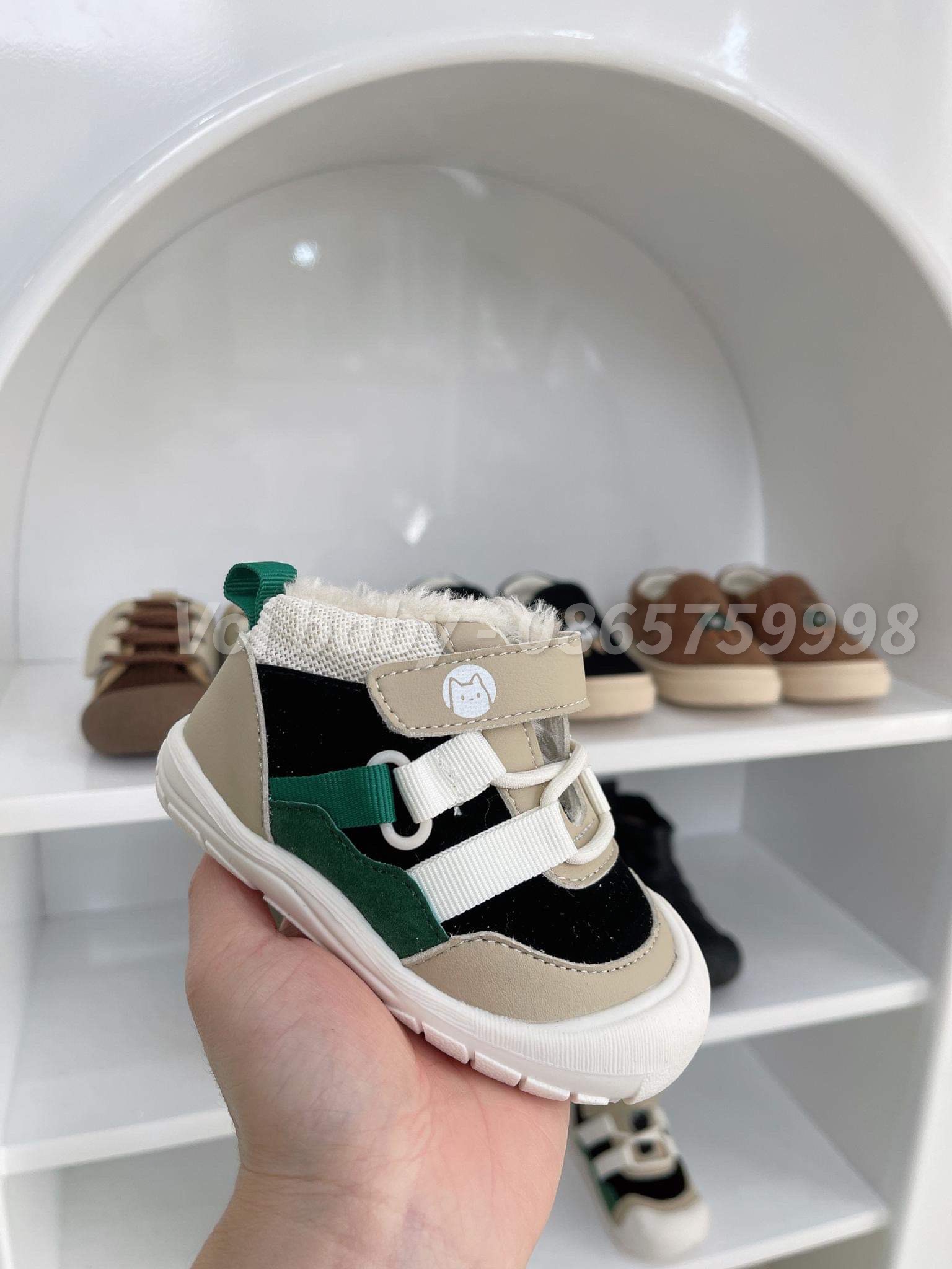 OBBG06X - GIÀY TT XANH LÓT LÔNG