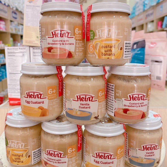 Hũ Dinh Dưỡng Ăn Dặm Heinz của Anh Quốc 4M+