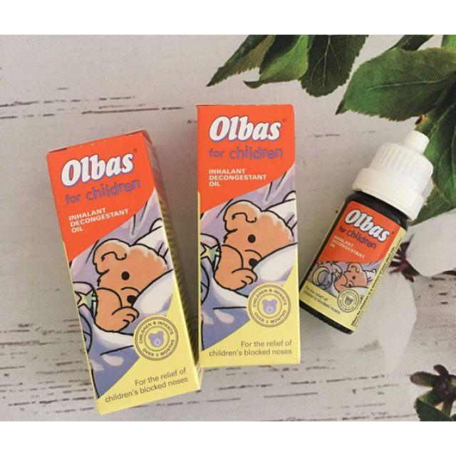 Tinh dầu xông mũi trị ngạt Olbas UK 12ml - 3M+